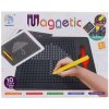 Magnetická kresliaca tabuľka s guľôčkami