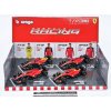 Bburago Ferrari F1 Tím Set LeClerc-Sainz 1:43 FORMULA RACING 4-balenie