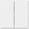 Kryt delený, biela / biela, ABB Levit 3559H-A00652 03