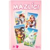 Karty mazlíci ružová 3hry