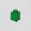 LEGO® Úložný box 12,5 x 12,5 x 18 cm tmavě zelená