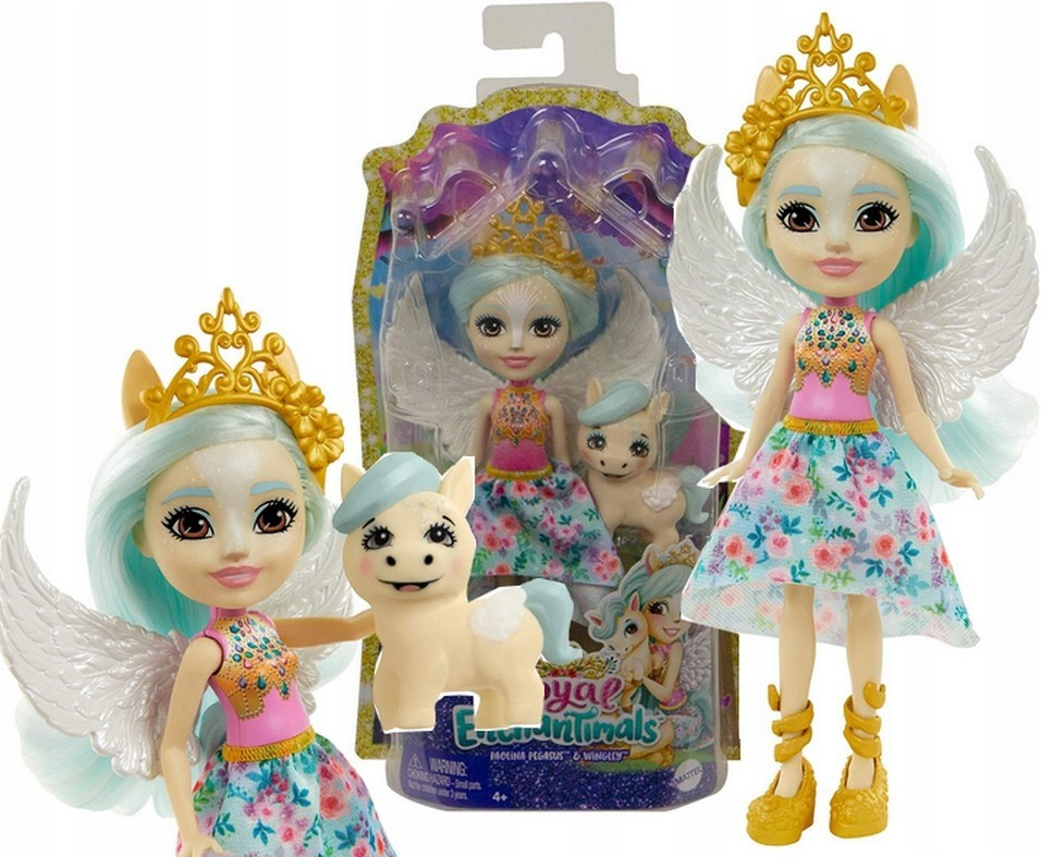 MATTEL EnchanTimals Royal se zvířátkem Paolina Pegasus a Wingley