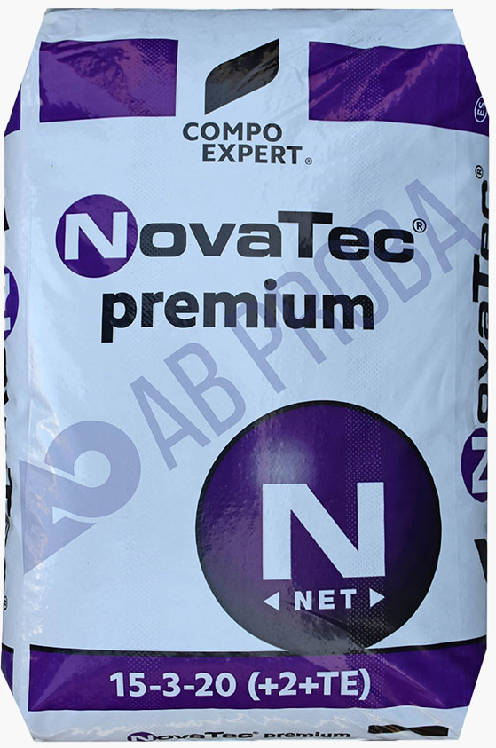 NovaTec Premium 15-3-20+3MgO+TE/1,5M 25 kg