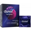 Durex Intense 20 ks, vrúbkované kondómy so stimulačným gélom