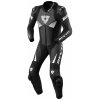 Jednodielna kombinéza na motocykel Revit Argon 2 čierno-biela Veľkosť: 54