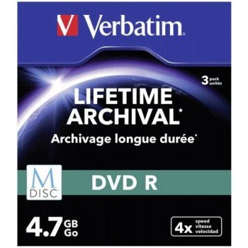 Verbatim DVD-R 4,7GB 4x, 3ks od 9,11 € - Heureka.sk