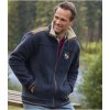 Zateplená flísová bunda Winter Atlas For Men Modrá 4XL