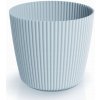 Kvetináč plast sivý Prosperplast 16,9 cm x 16,9 x 14,9 cm