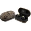 Guess True Wireless 4G PU Metal Logo BT5.3 Stereo Earphones Brown