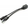 LaskaKit_cz PoE pasívny injector / splitter RJ45 48V DC konektor Female