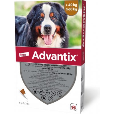 Advantix spot-on 40-60 kg 4 x 6 ml