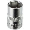 DEMA Nástrčkový kľúč / orech krátky 12 mm 3/8