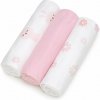 T-TOMI TETRA Cloth Diapers HIGH QUALITY látkové plienky Bunnies 70x70 cm 3 ks