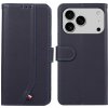 Knižkové puzdro iPhone 17 Pro ABEEL RFID tmavo-modré