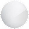 Nimco Zrkadlá - Zrkadlo s LED osvetlením, 80 cm, hliník ZP 24002R