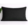 XPOSE® Bavlnená obliečka na vankúš MICHAELA - čierna 40x60 cm, Bavlna