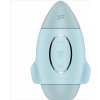 Satisfyer Mission Control Mini - Vibračný systém Air Pulse, modrý