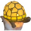 Dekor Tiffany lampa TURTLE HONEY metal glass
