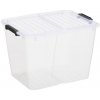 Plast Team Box FLEX úložný 30 l transparentný