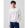 GAP Mikina s logom Unisex Biela XL