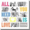 All you need is love fotoobraz na plátne 30 × 30 cm