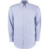 KUSTOM KIT KK 105 / Pánska košeľa Oxford s dlhým rukávom - light blue M