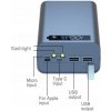 Puzdro PowerBank 12x 18650 USB C Micro výsuvné