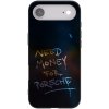 Picasee silikónový čierny obal pre Apple iPhone Air - Neon Nights