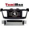 TomiMax Peugeot 508 Android 14 autorádio s WIFI, GPS, USB, BT HW výbava: 8 Core 4GB+64GB PX HIGH