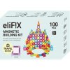 eliNeli Magnetická stavebnice EliFix Travel 100 ks