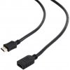 Gembird kábel HDMI (M) na HDMI (F) High speed, s Ethernetom, predlžovací, 4.5 m, čierny CC-HDMI4X-15