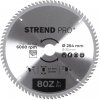 Kotúč Strend Pro TCT 254x3.0x30/20 mm 80Z, na drevo, pílový, SK plátky