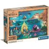 PUZZLE 1000 KOMPAKTNÝCH MÁP DISNEY MAP MALÁ MORSKÁ VÍLA