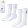 Fan-shop 2pack ponožek REAL MADRID Long bílé velikost: 43/46