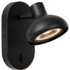 Lucide Lucide SENSAS - Wall spotlight - 1xES111 - Black 30997/11/30