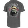 PitBull West Coast - pánské triko MT FUJI washed šedé 2XL