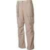MFH multifunkčné outdoorové nohavice MICROFASER, 3 v 1 - KHAKI (Hnedé multifunkčné ľahké turistické nohavice 3 v 1 z materiálu MICROFASER je možné skrátiť na kraťasy alebo trištvrťáky)