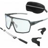 Okuliare Progress ENDURO PHC fotochromatické čierno / šedé - sada s doplnkami