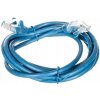 PremiumCord sputp02B patch UTP, RJ45-RJ45, level 5e, 2m, modrý
