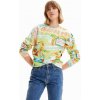Dámská mikina DESIGUAL 23SWSK60 4012 SWEAT BUGS UKELELE velikost S