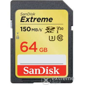 SanDisk SDXC UHS-I U3 64GB SDSDXV6-064G-GNCIN