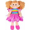 Bigjigs Toys Látková bábika Chloe - 34 cm