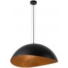 Sigma | Luster na lanku SOLARIS 1xE27/60W/230V čierna/medená | SI0330