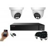 Monitorrs Security AHD 2 kamerový set 5 MPix Dome (6197K2) (Monitorrs Security)