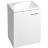 AQUALINE ZOJA / KERAMIA FRESH 40 x 32 x 50cm skrinka pod umývadlo závesná, biela, 51048A