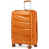 Kono K2094L Kufor spinner 66cm Oranžový Polypropylen