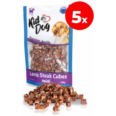 KIDDOG mini kocky z jahňacieho mäska 80 g