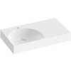 Umývadlo Ravak Lite 80x45 cm otvor pre batériu, bez prepadu XJXP1280000
