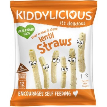 KIDDYLICIOUS Tyčinky šošovicové 12 g