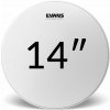 Evans Power Center Reverse Dot Snare Coated Priemer blany: 14